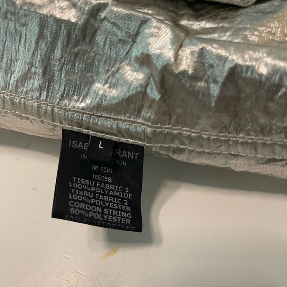 Isabel Marant Richie jacket in silver and black. - Picture 6 of 6